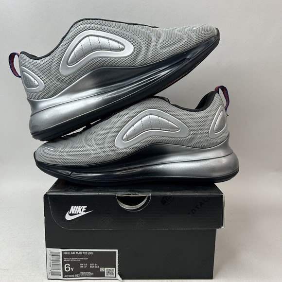 Nike Shoes Air Max 720 GS “Metallic Silver” 2024 - Picture 3 of 5